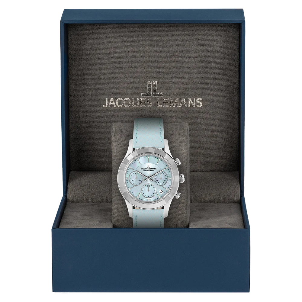 Часы JACQUES LEMANS с камнями Swarovski