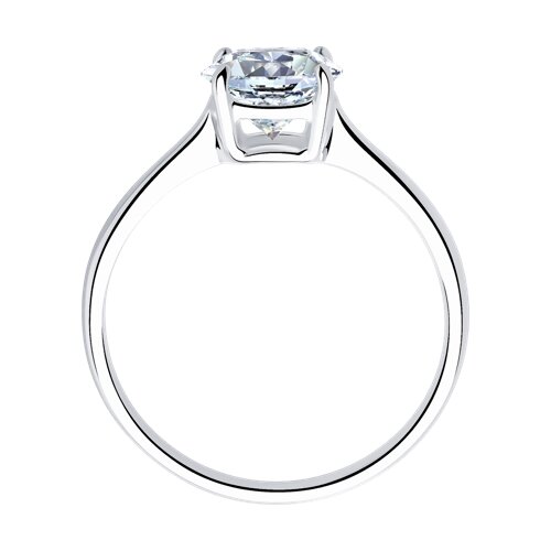 Inel din argint  cu pietre Cubic Zirconia Incolor