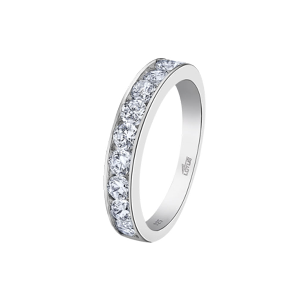 Inel din argint  cu pietre Cubic Zirconia Incolor