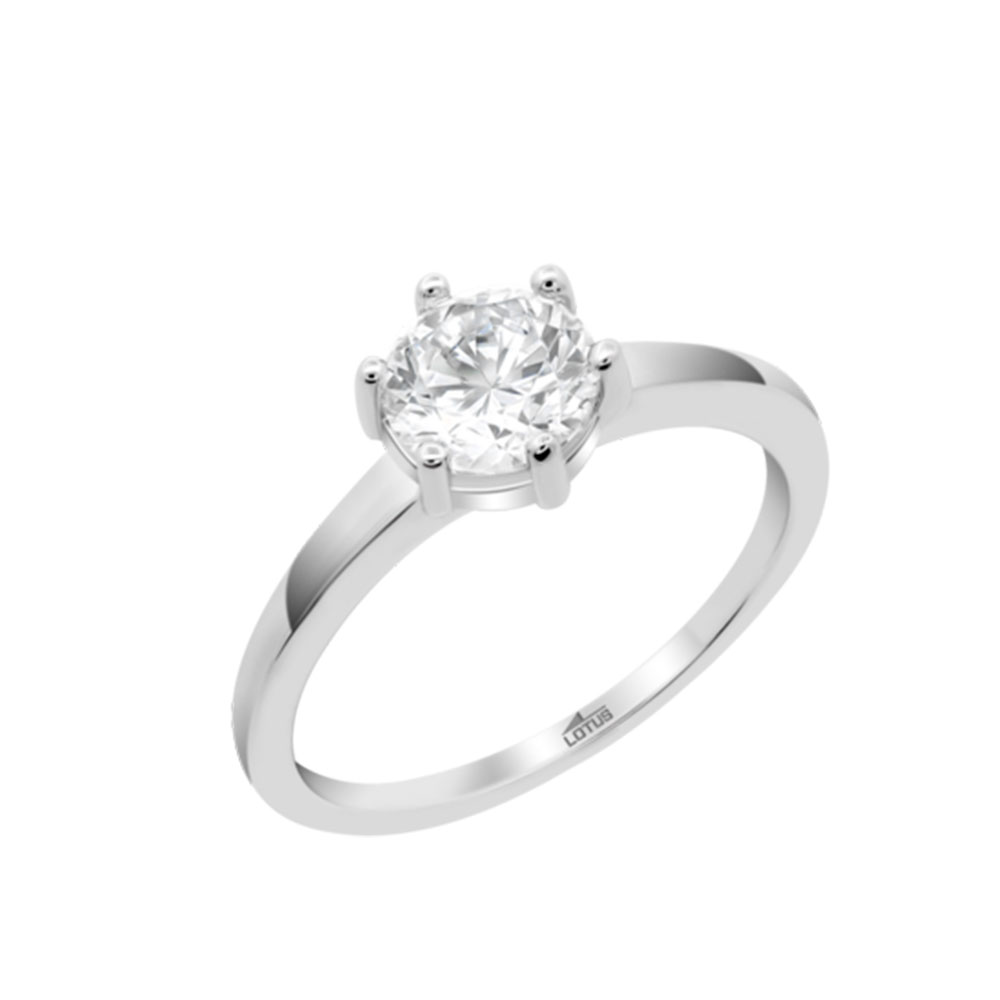 Inel din argint  cu pietre Cubic Zirconia Incolor