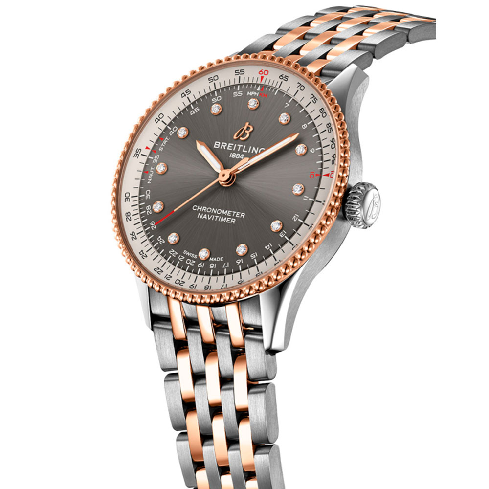 Inel BREITLING  cu pietre Diamant crescut