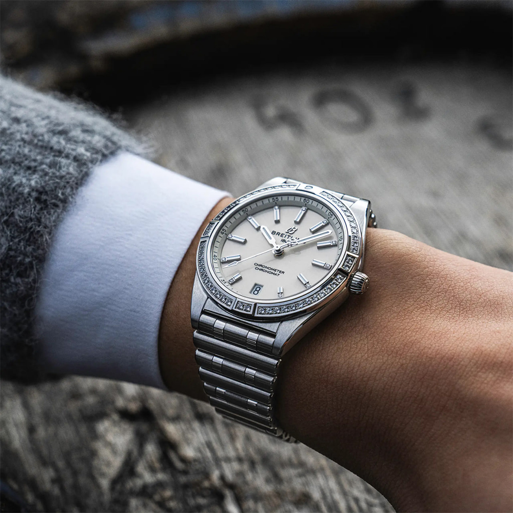 Часы BREITLING с камнями Бриллиант