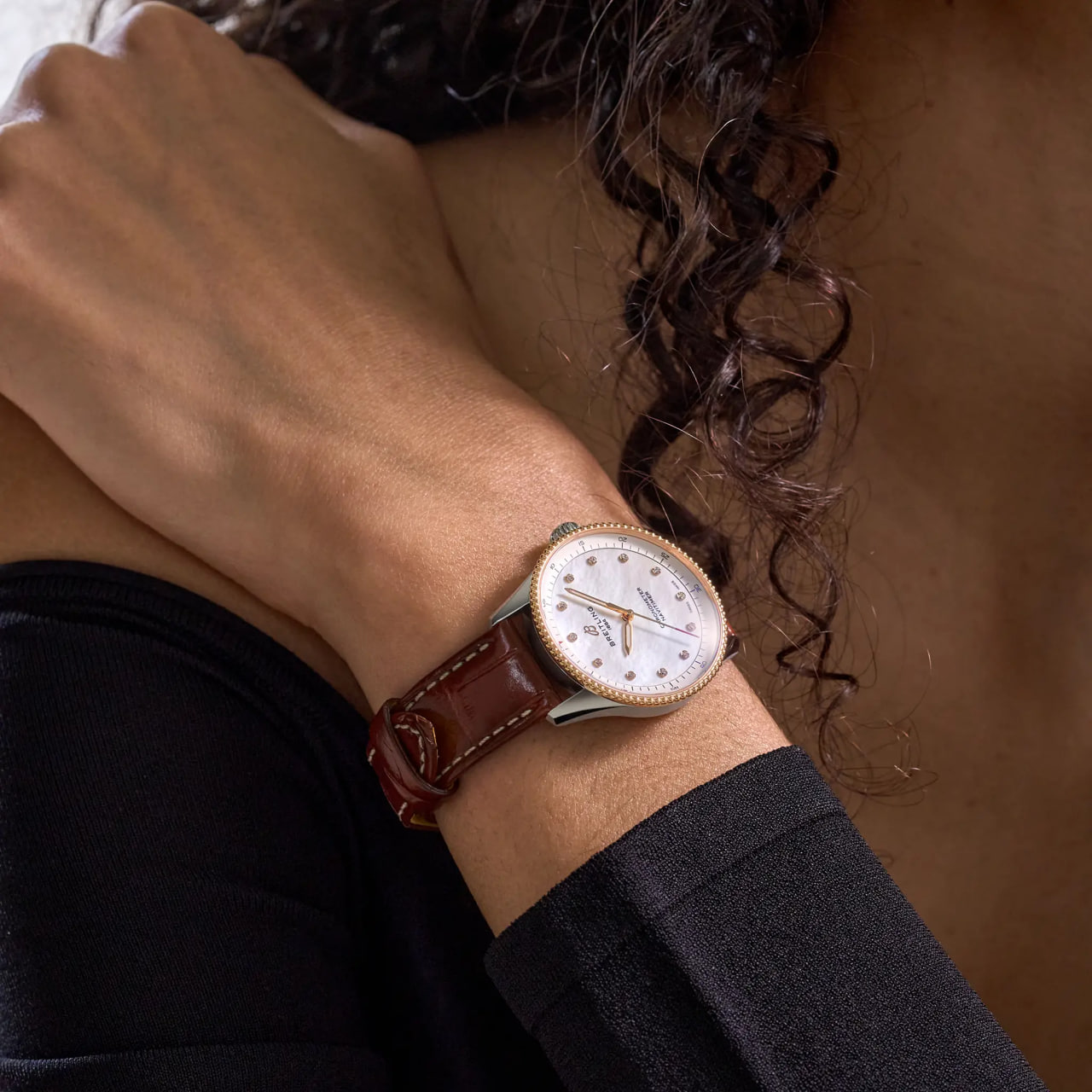Кольцо BREITLING с камнями Выращенный бриллиант