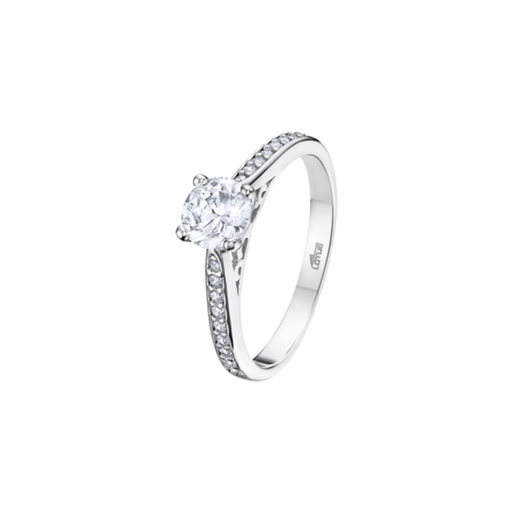 Inel din argint  cu pietre Cubic Zirconia Incolor