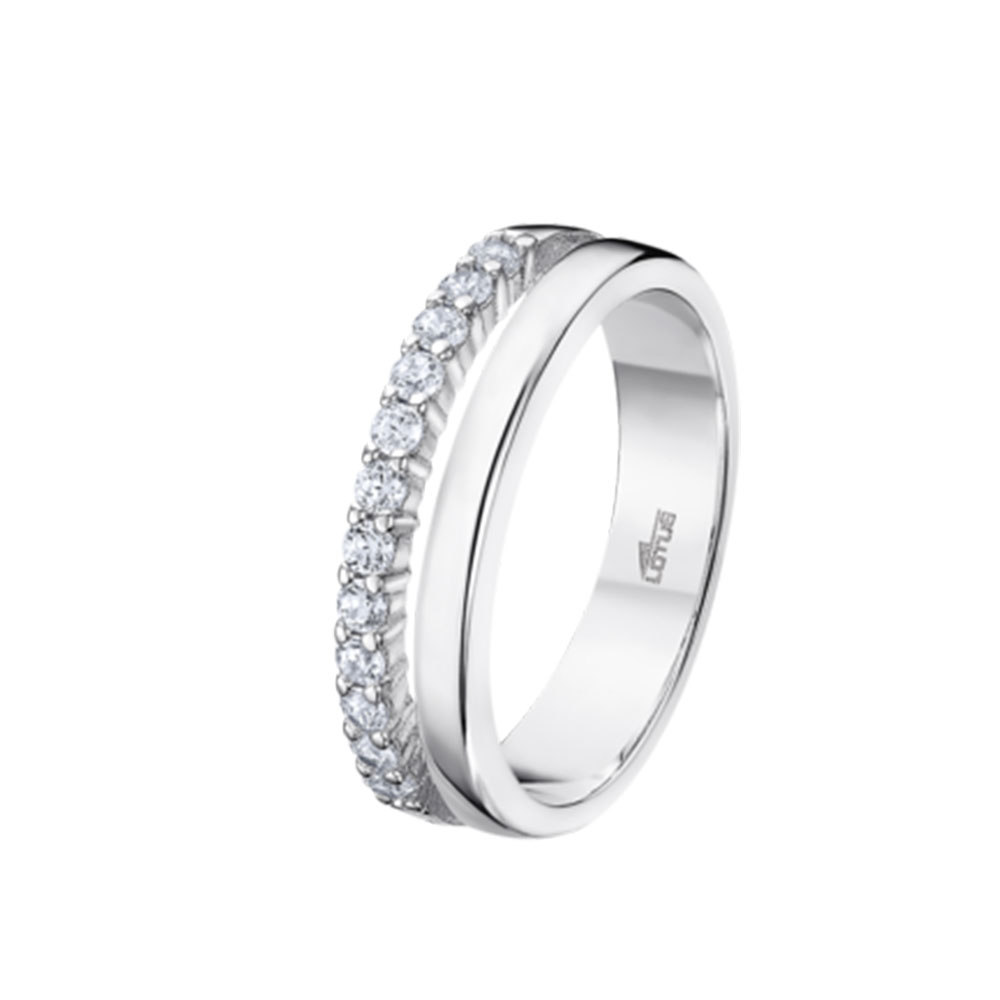 Inel din argint  cu pietre Cubic Zirconia Incolor