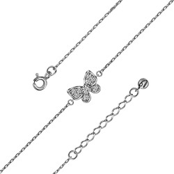 Brățară p/u Copii din argint  cu pietre Cubic Zirconia Incolor